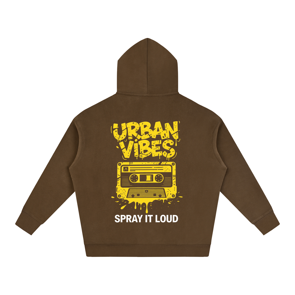 Urban Vibes Oversize Fleeced Hoodie