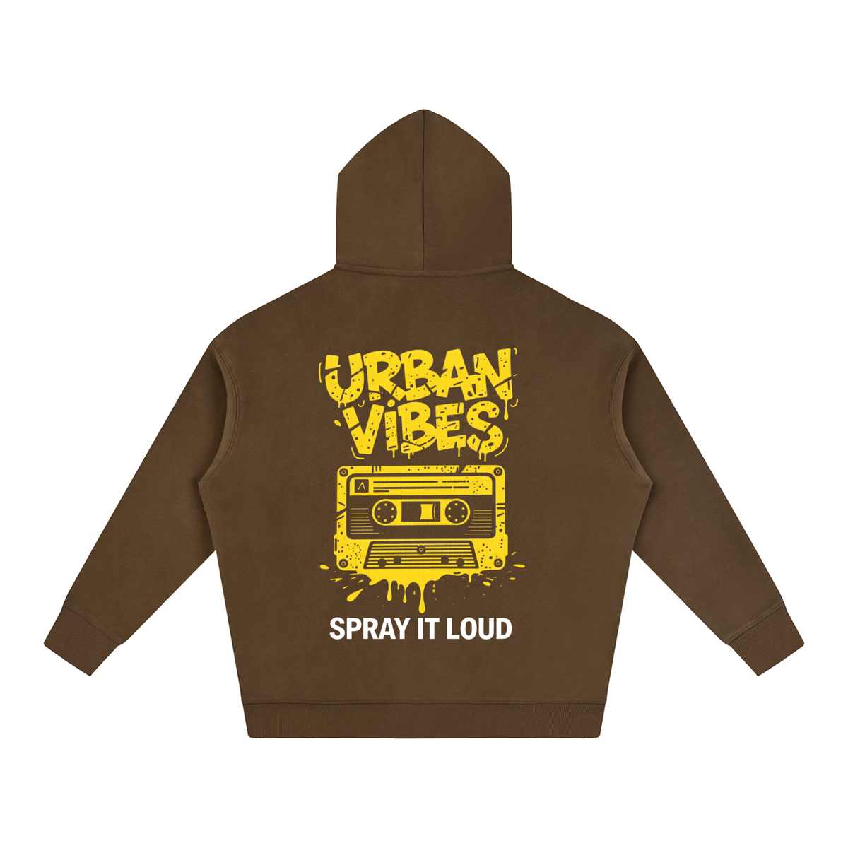 Urban Vibes Oversize Fleeced Hoodie