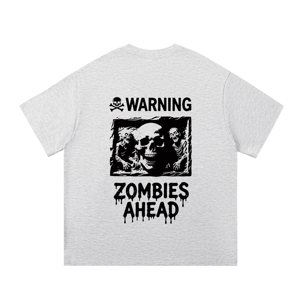 Zombies Ahead Essential Cotton T-Shirt