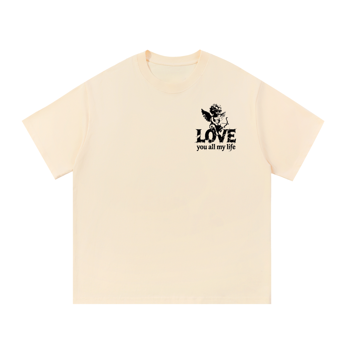 Love You All My Life Essential Cotton T-Shirt