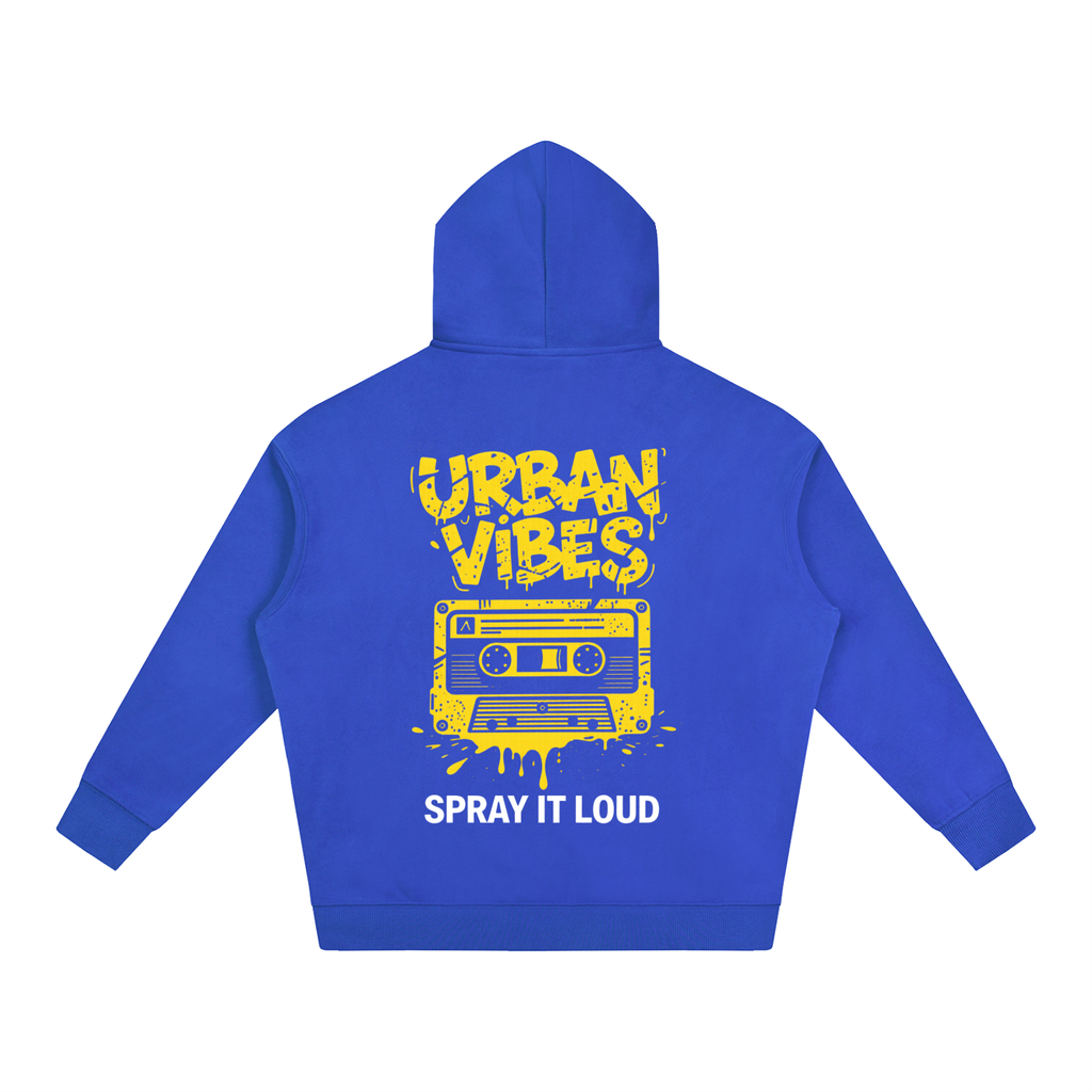 Urban Vibes Oversize Fleeced Hoodie
