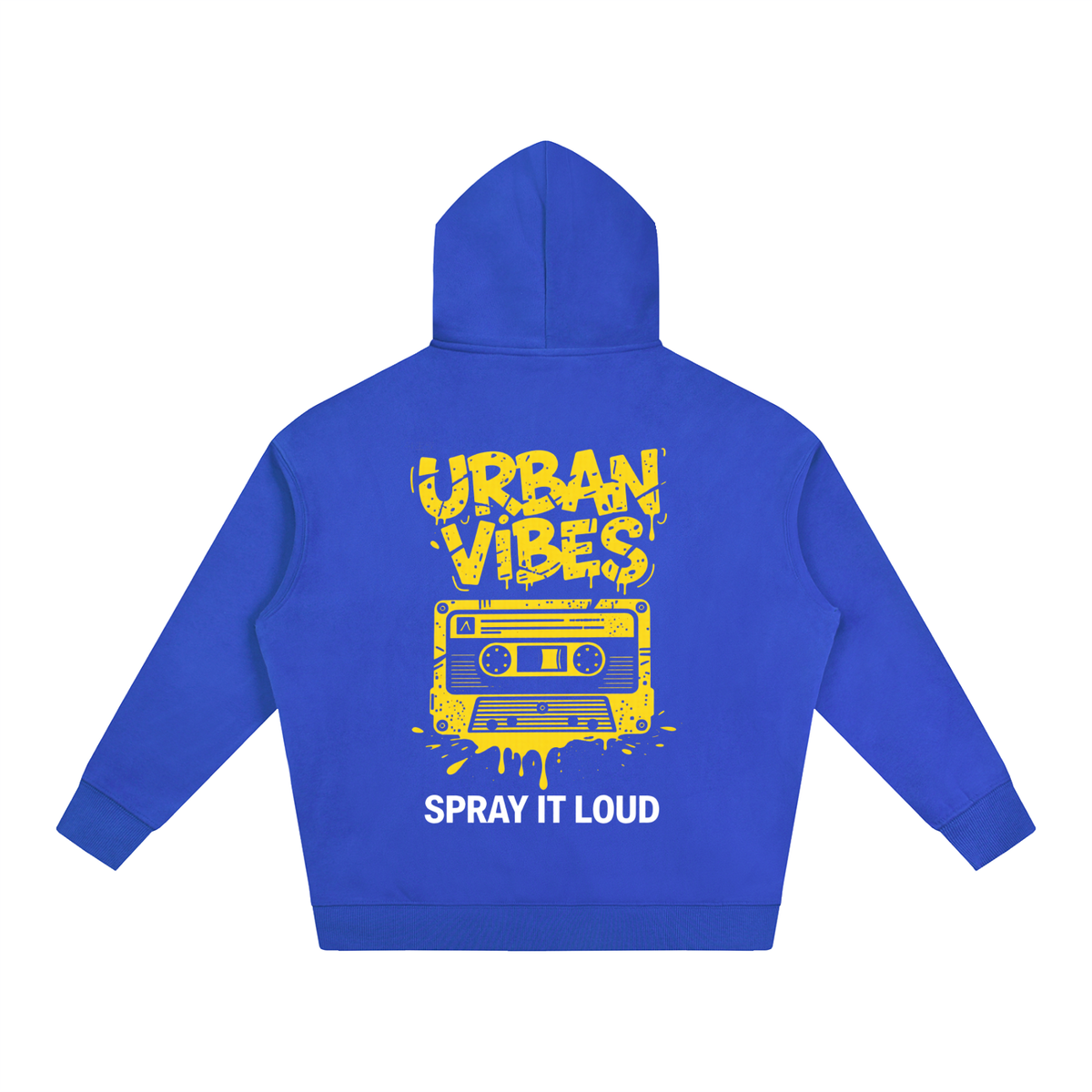 Urban Vibes Oversize Fleeced Hoodie