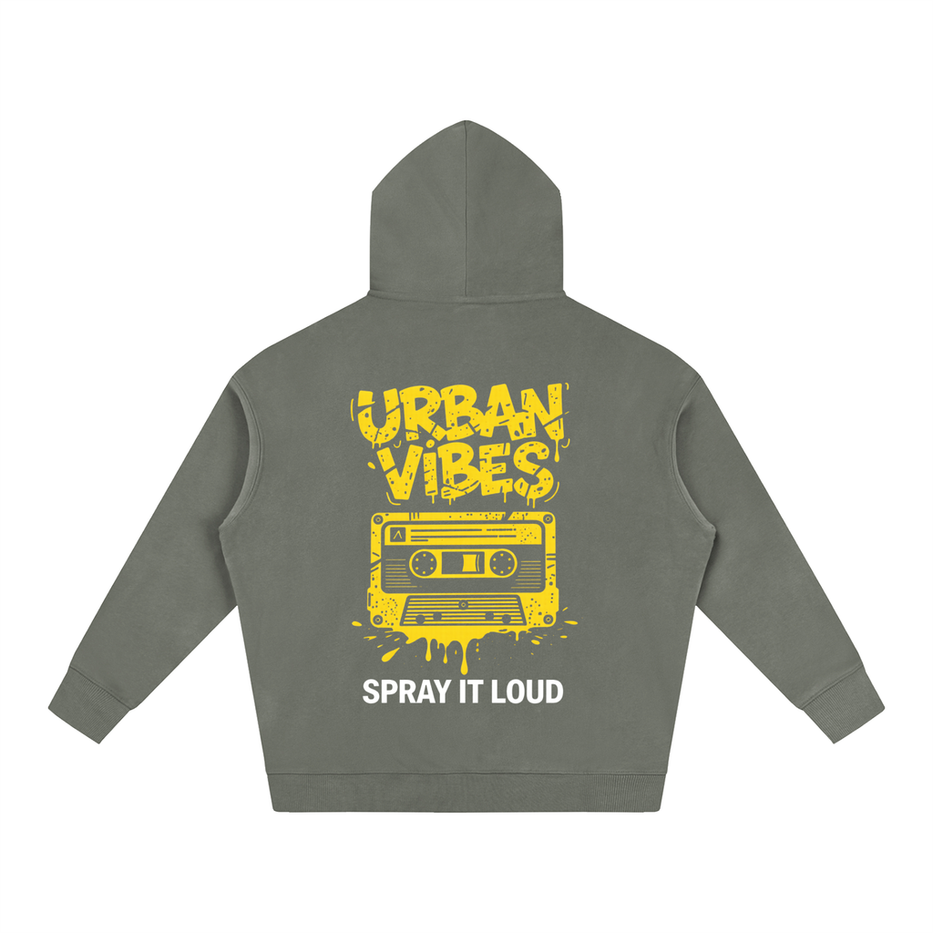 Urban Vibes Oversize Fleeced Hoodie