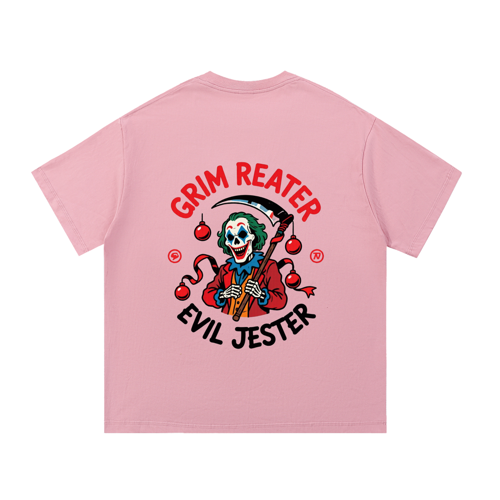 Grim Reater Evil Jester Essential Cotton T-Shirt