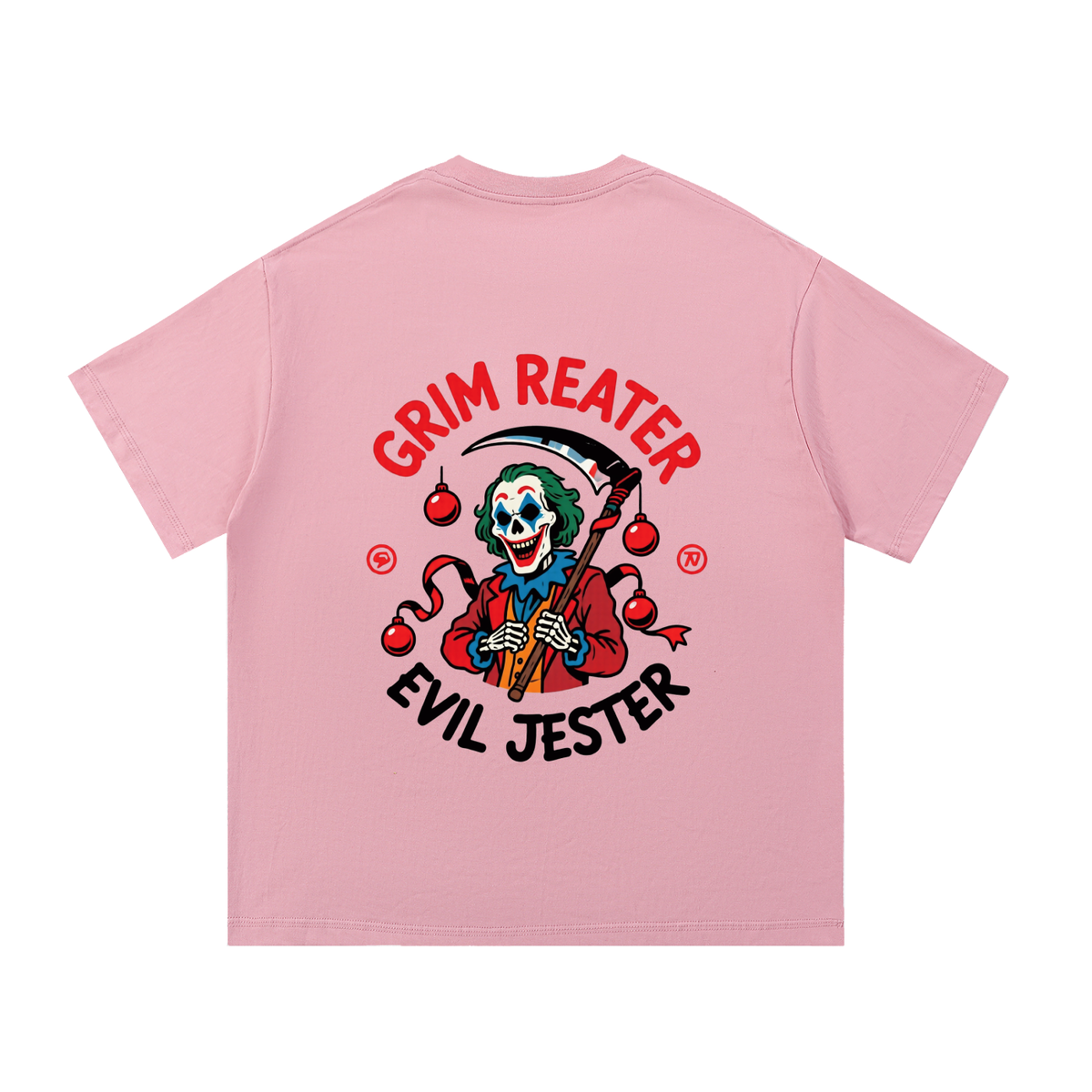Grim Reater Evil Jester Essential Cotton T-Shirt