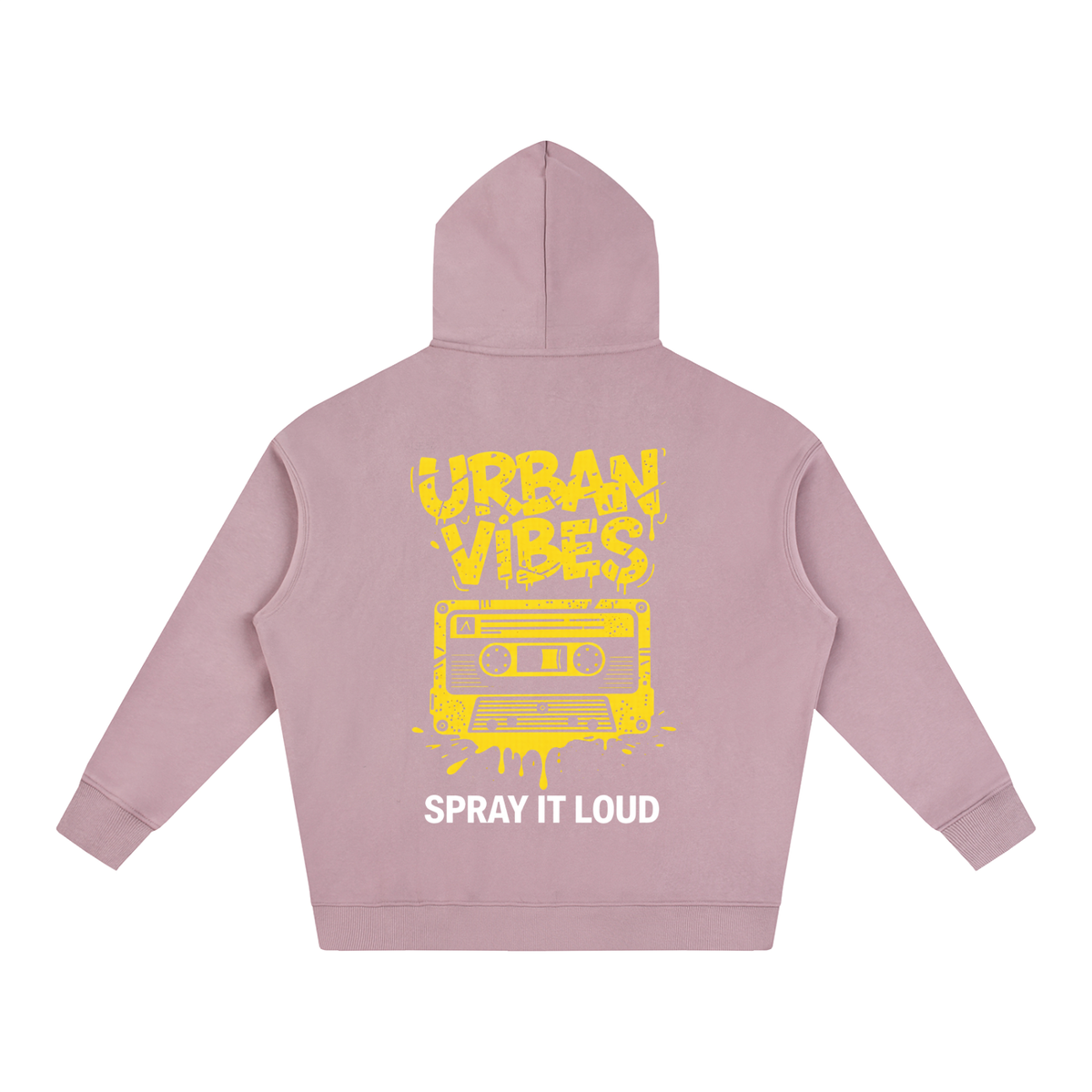 Urban Vibes Oversize Fleeced Hoodie