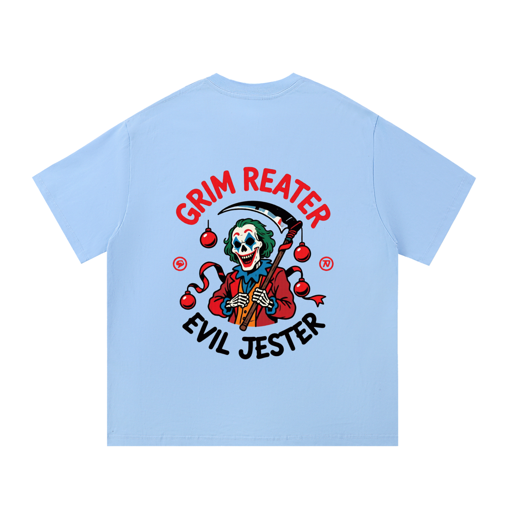Grim Reater Evil Jester Essential Cotton T-Shirt