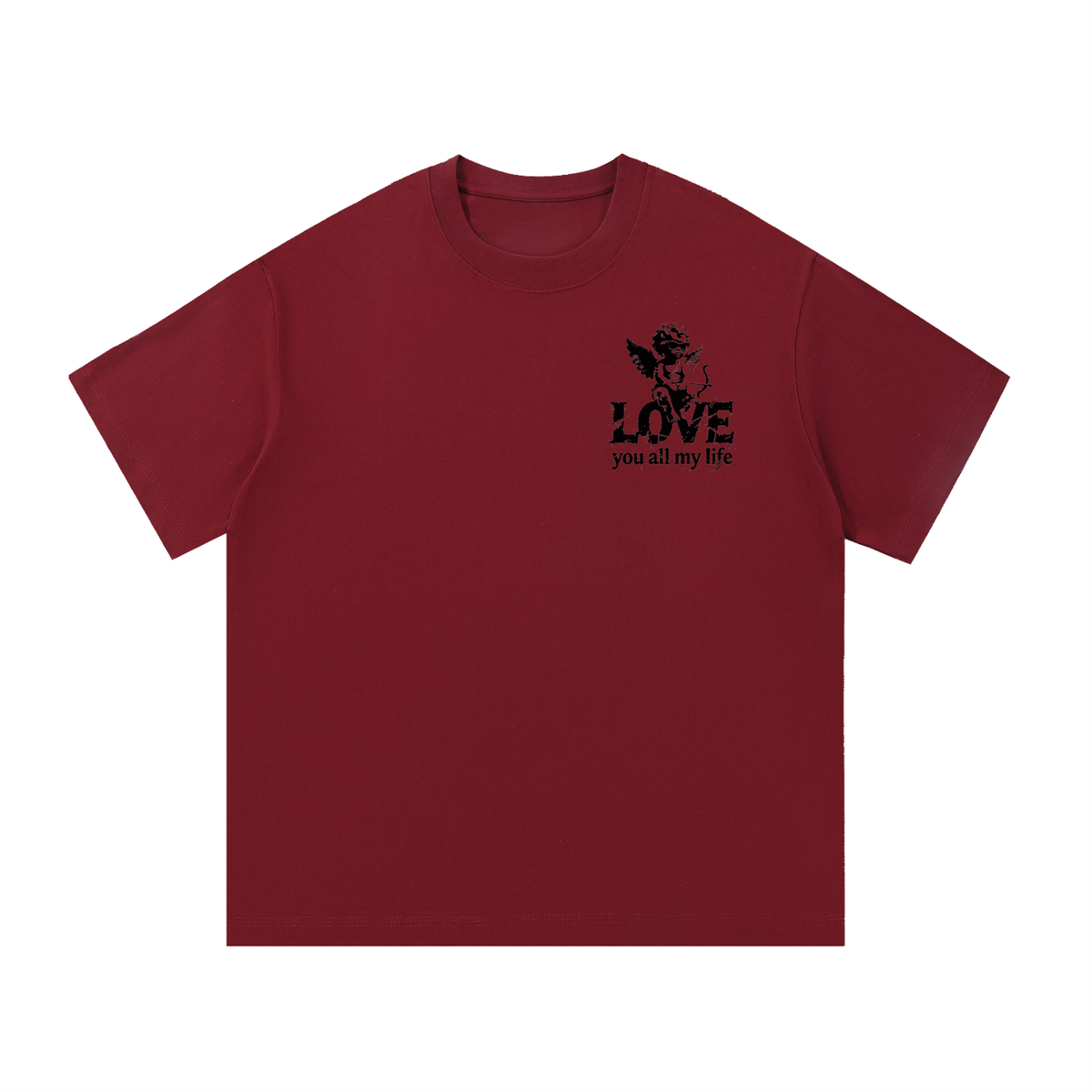 Love You All My Life Essential Cotton T-Shirt