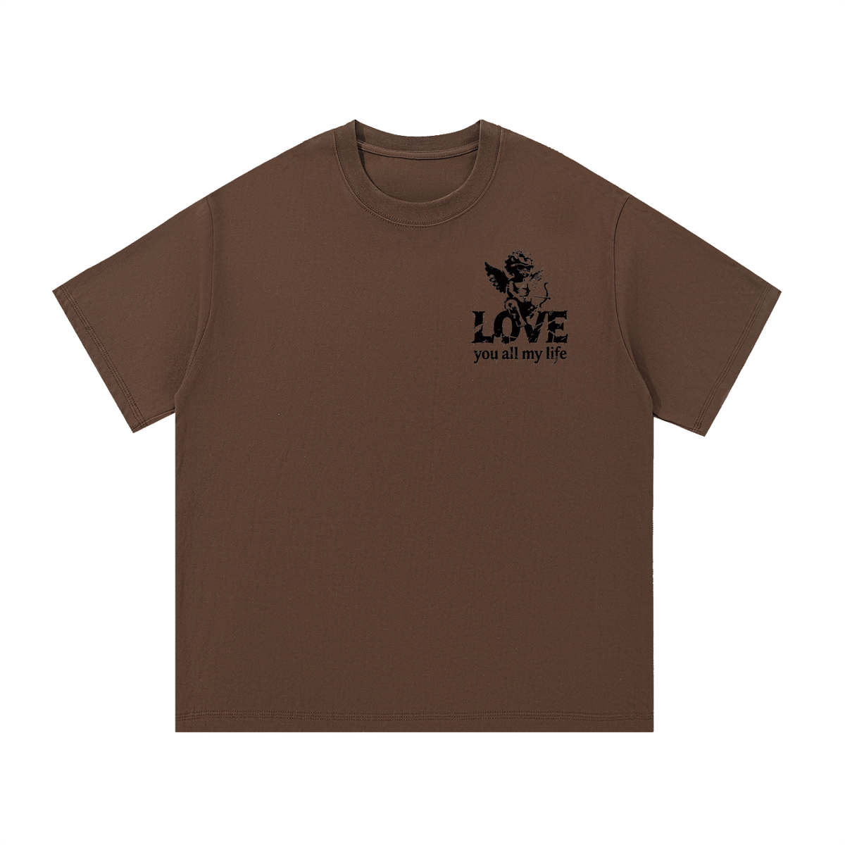 Love You All My Life Essential Cotton T-Shirt