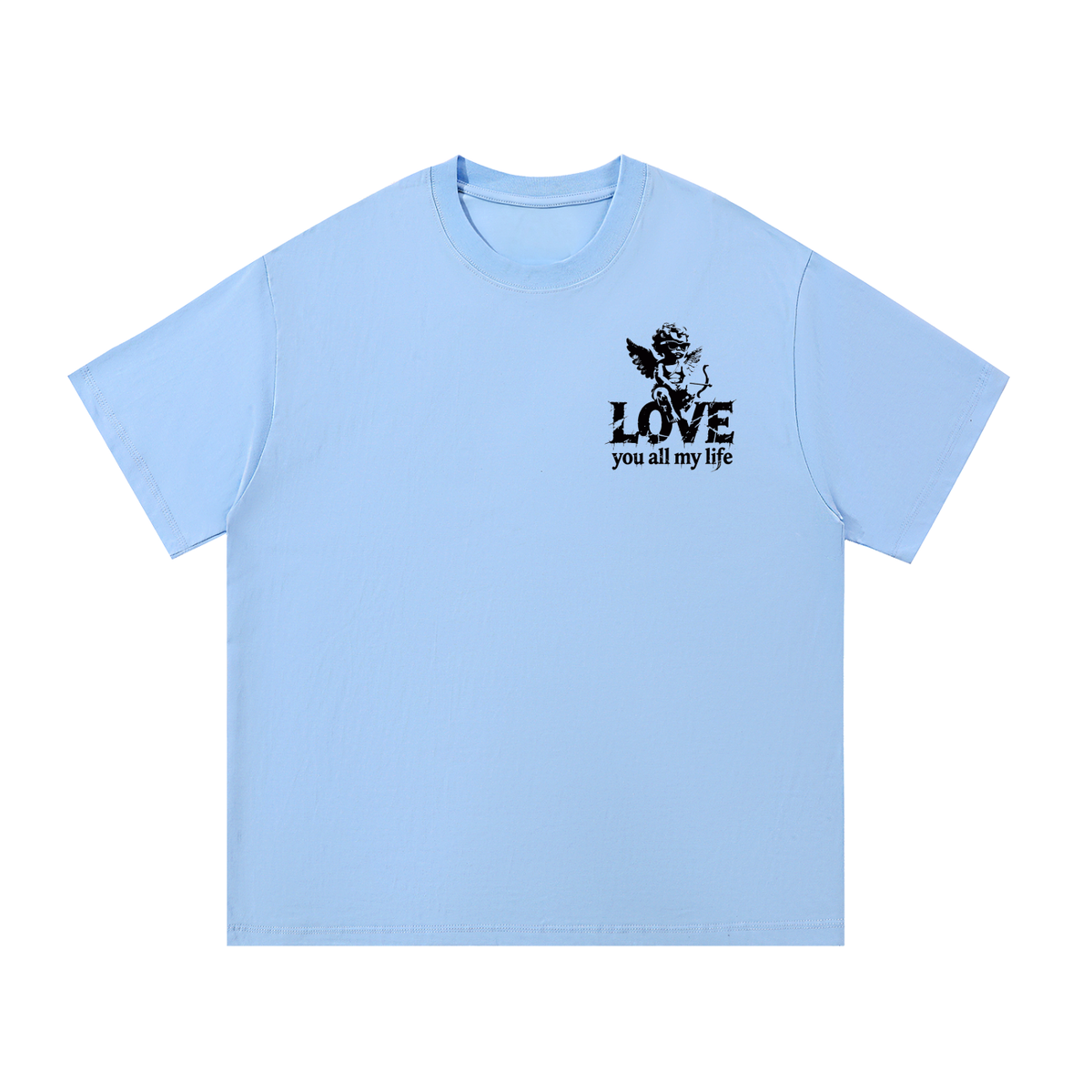 Love You All My Life Essential Cotton T-Shirt