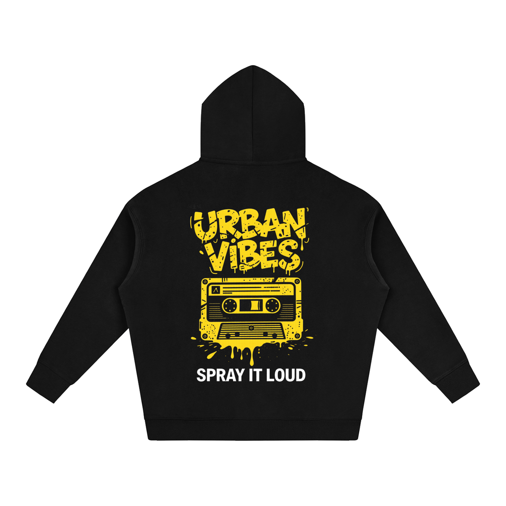 Urban Vibes Oversize Fleeced Hoodie