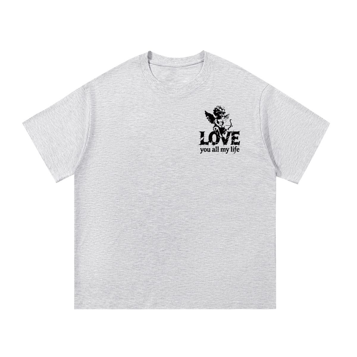 Love You All My Life Essential Cotton T-Shirt
