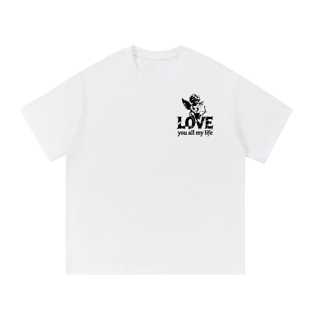 Love You All My Life Essential Cotton T-Shirt