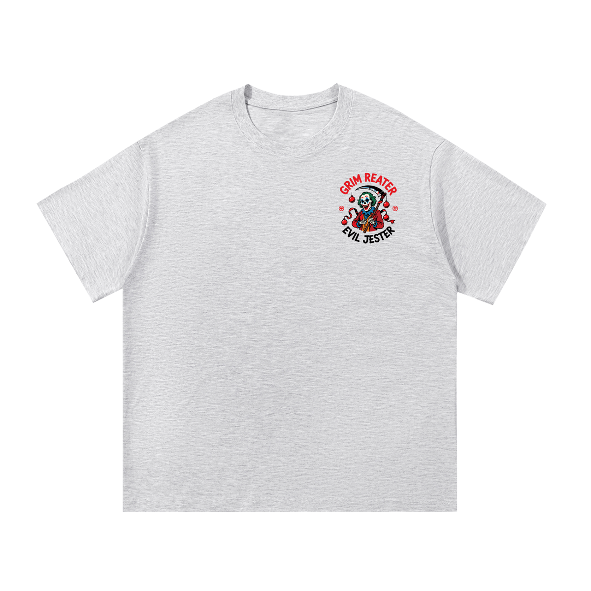 Grim Reater Evil Jester Essential Cotton T-Shirt