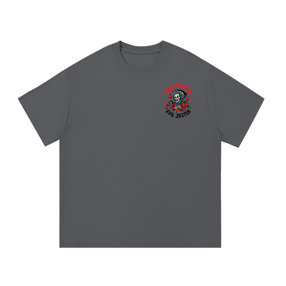 Grim Reater Evil Jester Essential Cotton T-Shirt