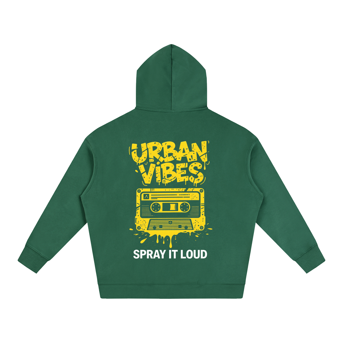 Urban Vibes Oversize Fleeced Hoodie