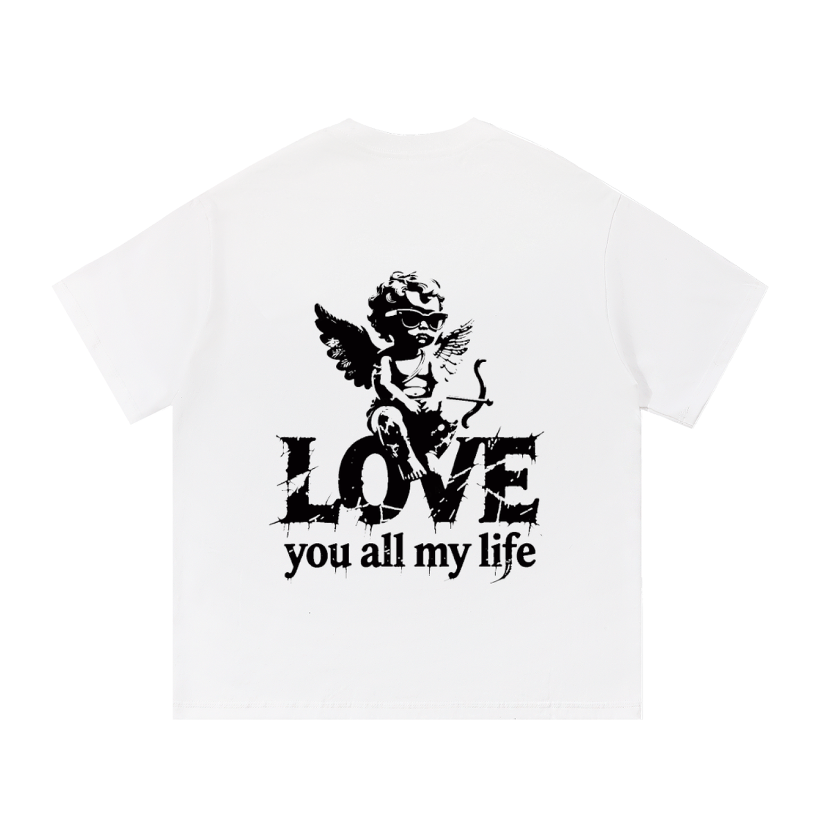 Love You All My Life Essential Cotton T-Shirt