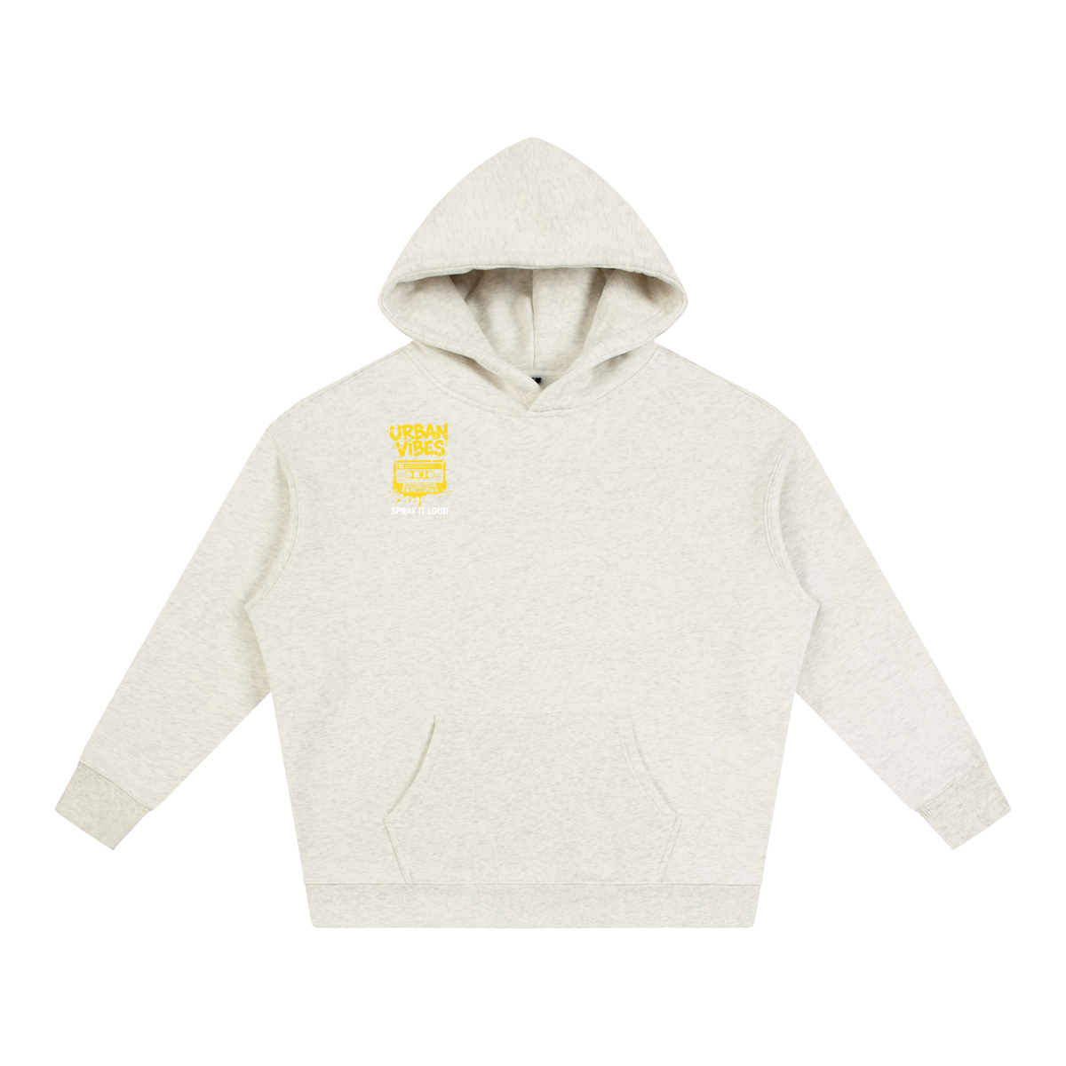 Urban Vibes Oversize Fleeced Hoodie