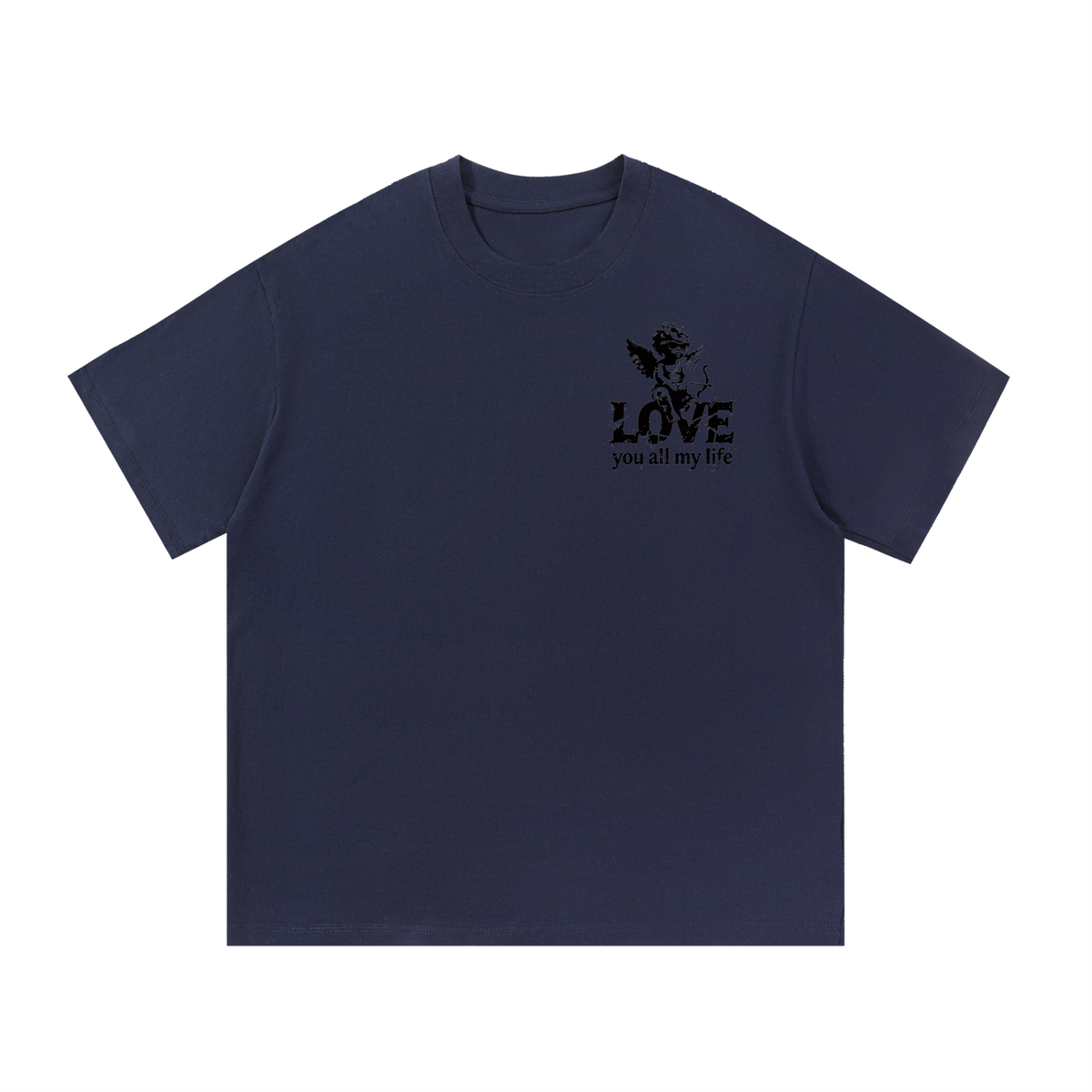 Love You All My Life Essential Cotton T-Shirt