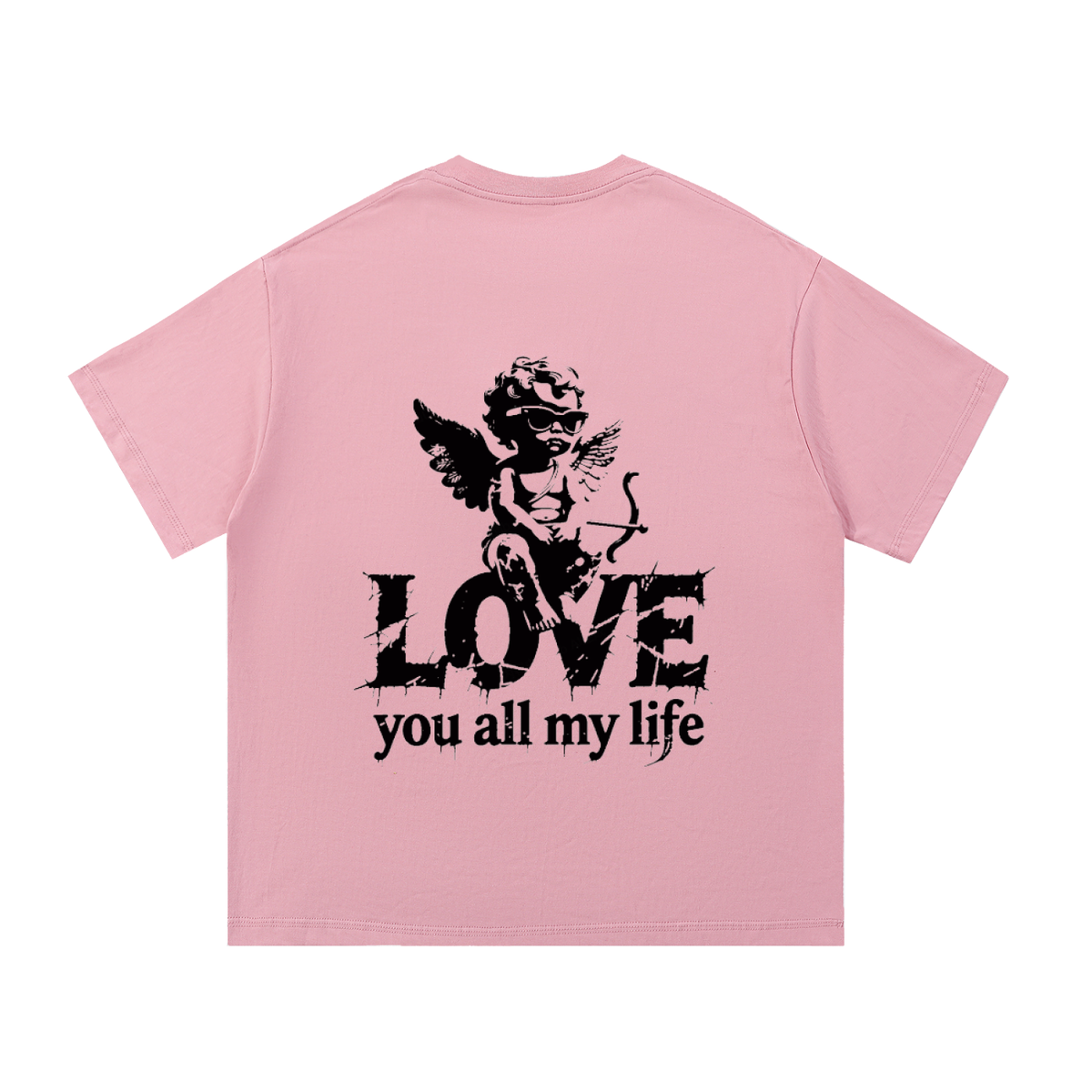 Love You All My Life Essential Cotton T-Shirt